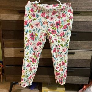 Floral Capri leggings